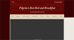 Desktop Screenshot of pilgrimsrestbnb.com